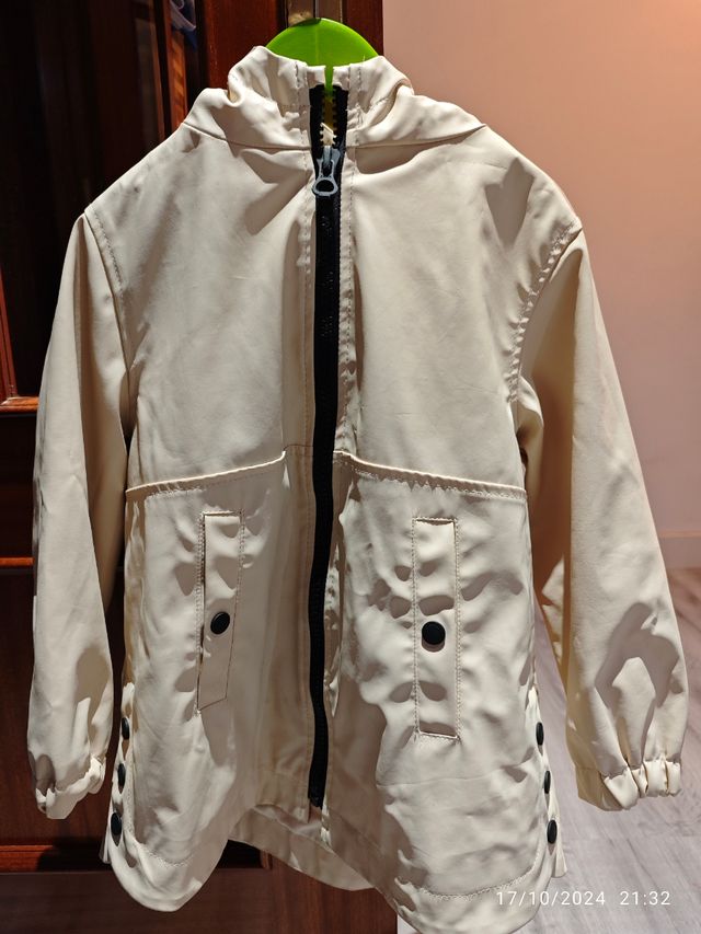 Parka impermeable niño