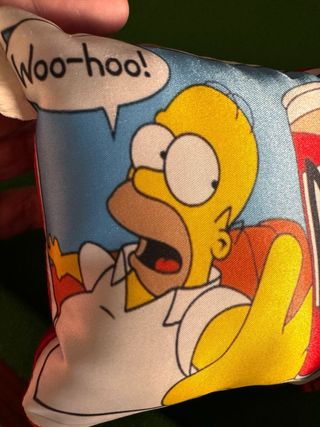 Mini cuscino omar simpson