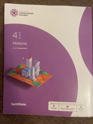 Historia 4 construyendo mundos Santillana