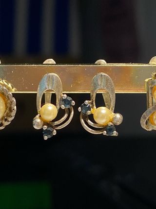 Pendientes de Plata 925 artesanos vintage