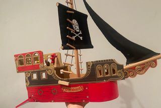 Papo - Barco Pirata de madera-55cm