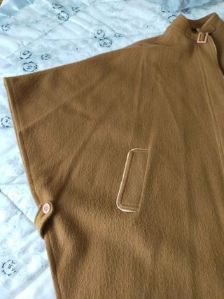 Capa camel de loden