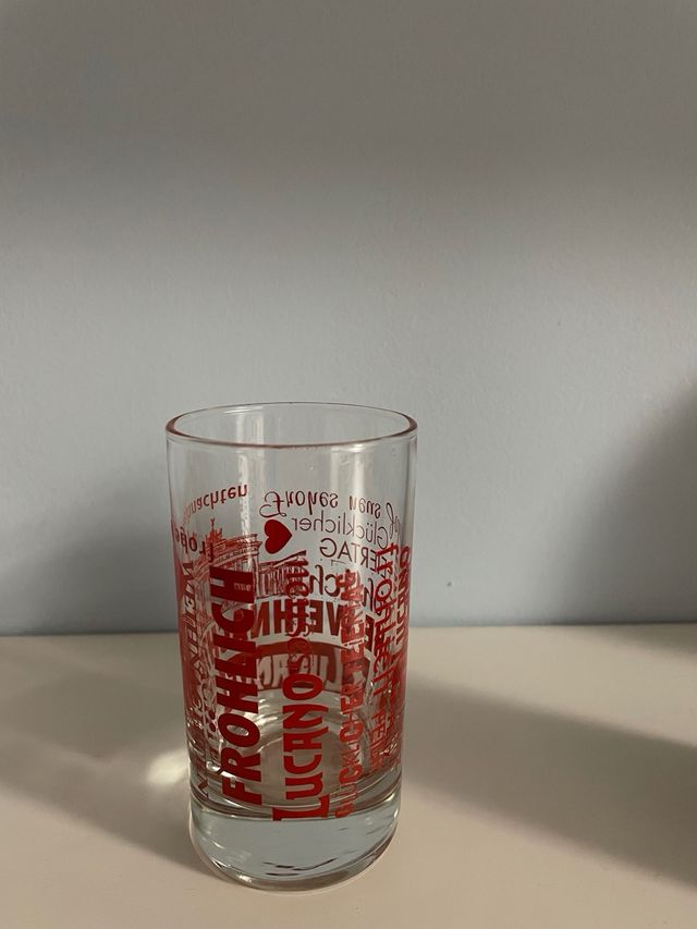 Bicchieri Martini, Ramazzotti, Lucano 