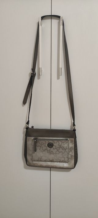 Bolso bandolera Tous plata