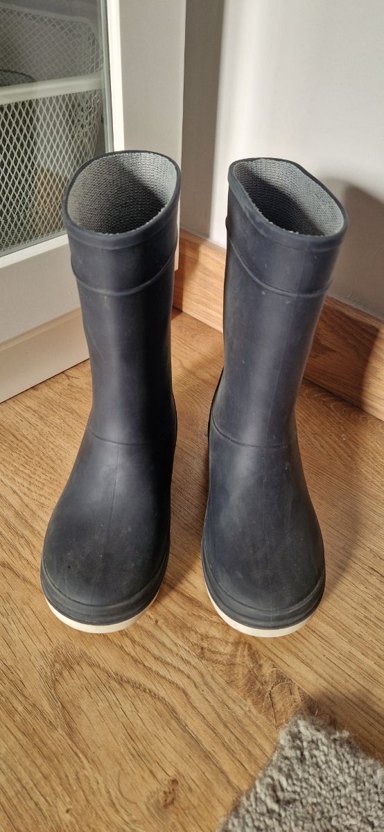 Botas de agua decathlon T28 azul marino