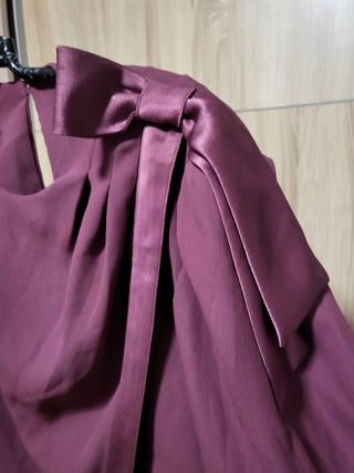 Blusa granate vintage 