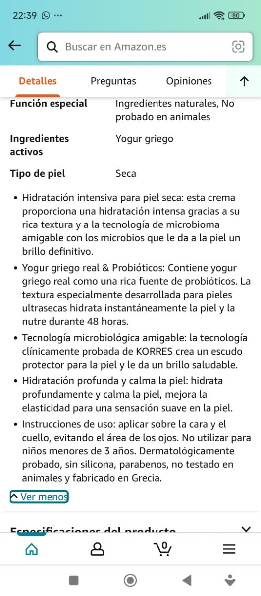 CREMA NOTTE PROBIOTICA 40ML