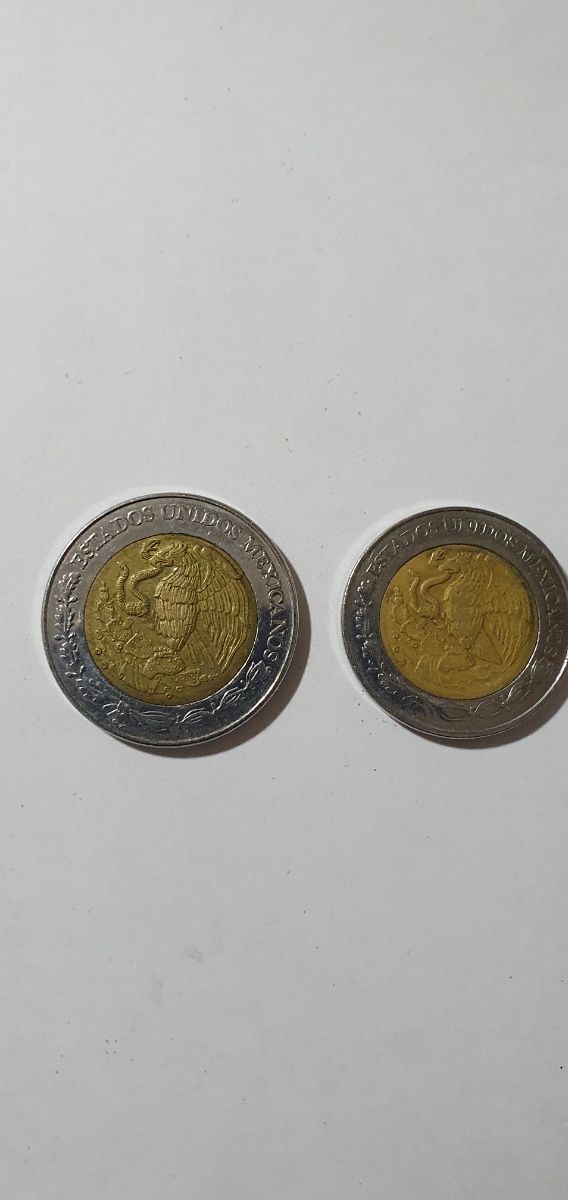 2 MONEDAS MEXICANAS