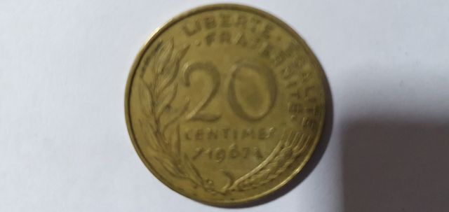 24 MOEDAS FRANCESAS