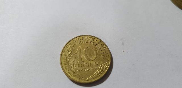 24 MOEDAS FRANCESAS
