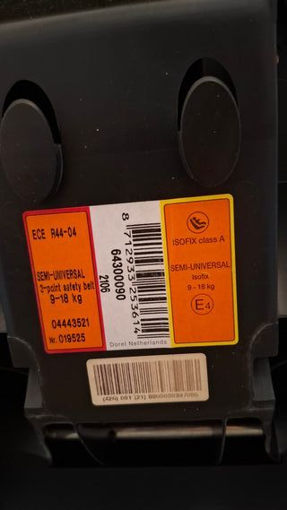 Silla Coche Infantil Isofix