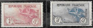 SELLOS* FRANCIA 1917, YT 154/ 55
