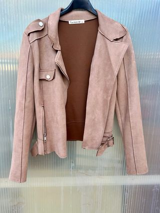 Chaqueta de ante