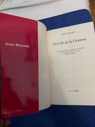 Libro en catalán de Jesús Montcada