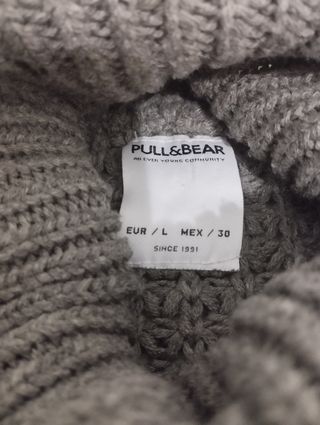 Jersey talla L NUEVO gris