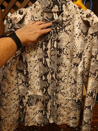 Chaqueta mujer tela elástica