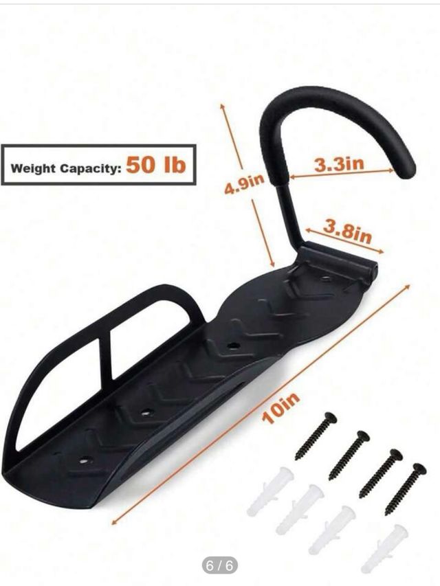 Suporte de parede de bicicleta