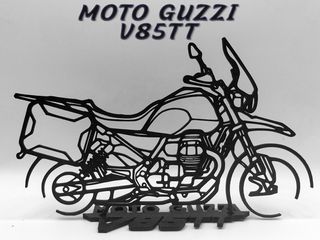 Maqueta Moto Guzzi V85TT - 20cm