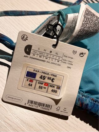 Bikini NUEVO desigual parte de arriba