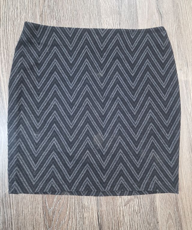 Minifalda gris talla M