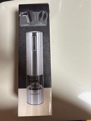 Sacacorchos Eléctrico de Acero marca Percutti