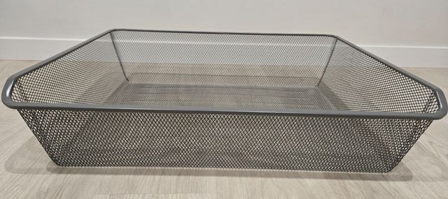 Cesta de rejilla ikea para armario ropa