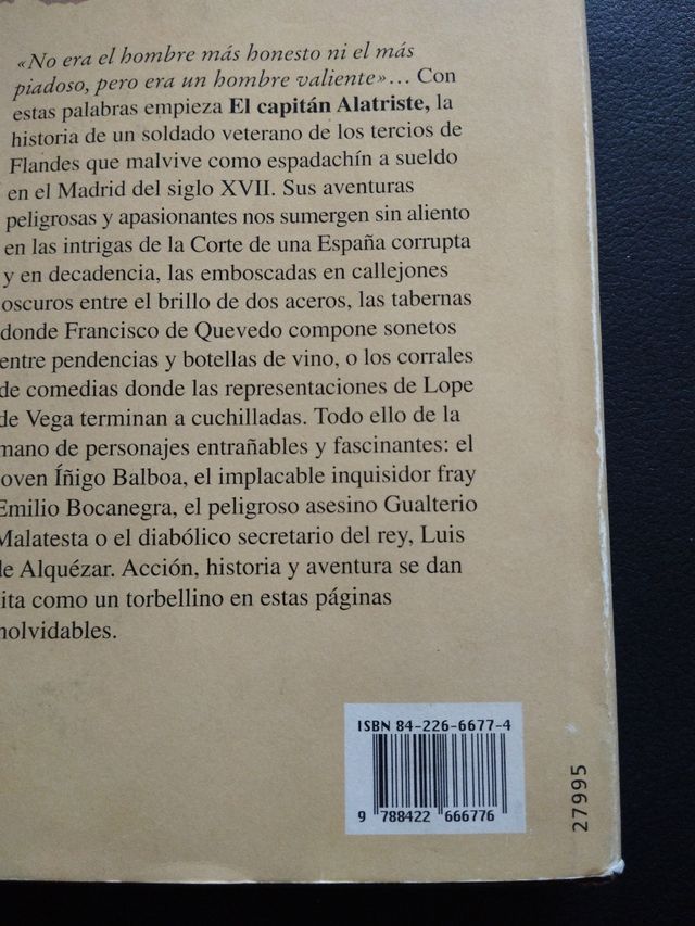 El capitán alatriste