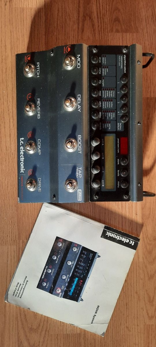 PEDALERA MULTIEFECTOS TC ELECTRONIC