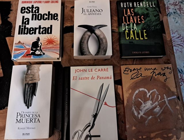 6 Libros, Autores Extranjeros- Lote 11