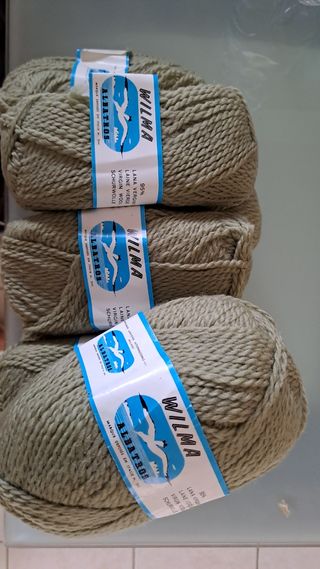 10 gomitoli di lana made in Italy Wilmahildar