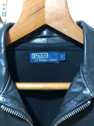 Cazadora de piel “polo”