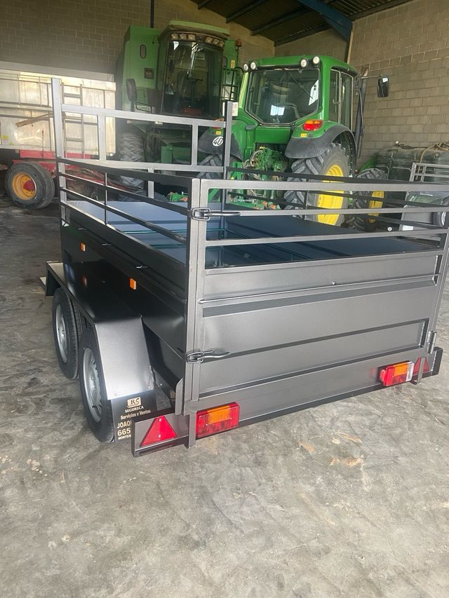 Remolque doble eje disponible