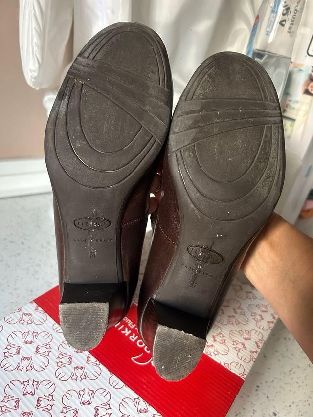 Zapatos de piel mujer 37