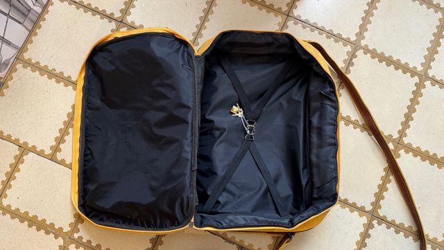 Mala de Cabine Vintage Amarela