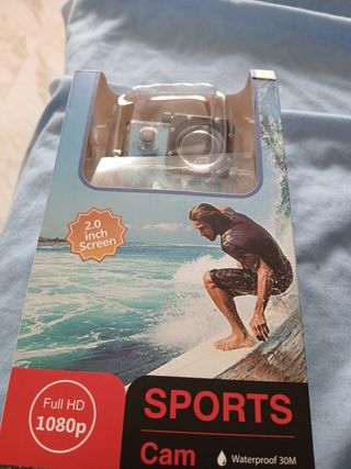 Go pro azul