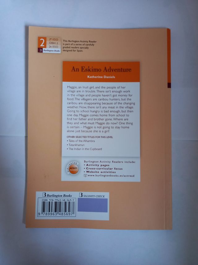 Libro AN ESKIMO ADVENTURE