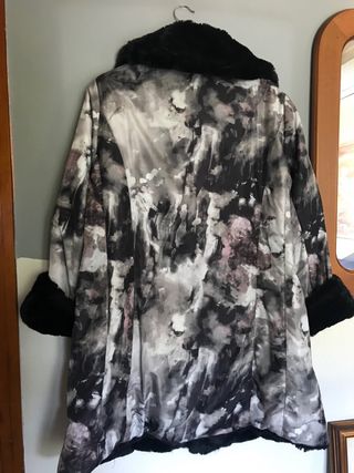 Pelliccia ecologica douplefax molto bella