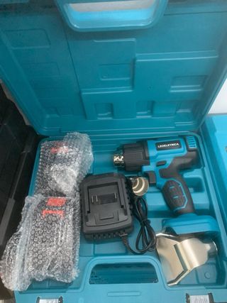 Pistola de calor a bateria