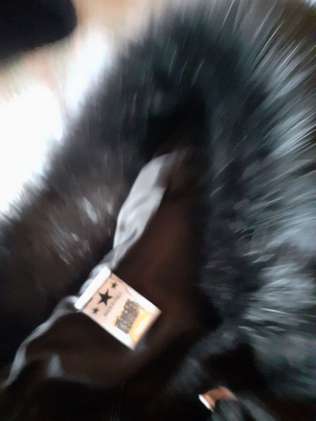 Cappotto/Manteau colore nero,tg.unica