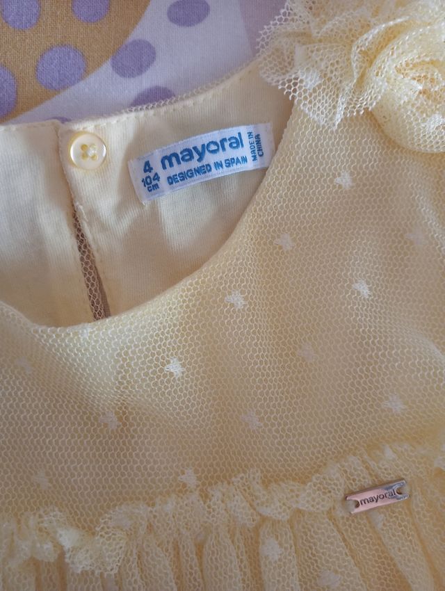 Vestido niña ceremonia