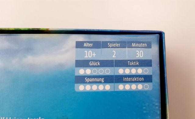 Kahuna gioco da tavolo tedesco per 2