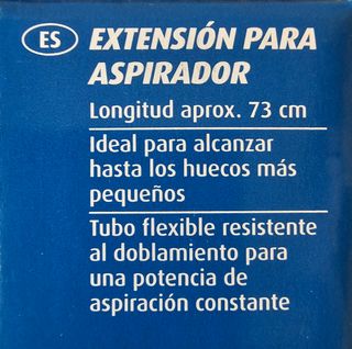 EXTENSION PARA ASPIRADOR 