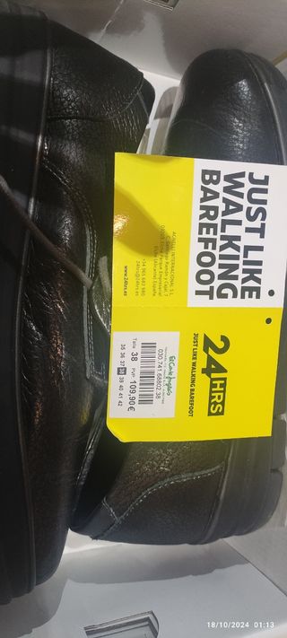 Zapatos 24 horas piel