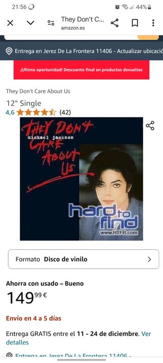 Michael jackson They Don't Care About Us