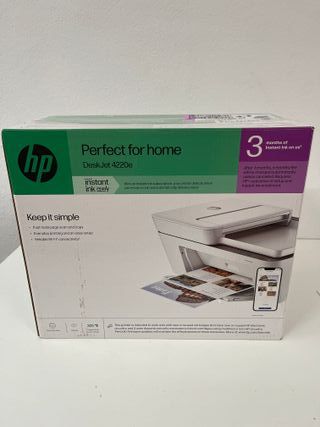 Impresora HP DeskJet 4220e (sin cartuchos)