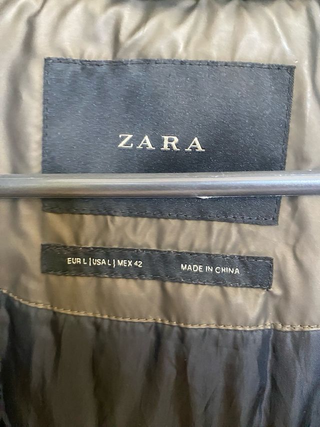 Chubasquero champang Zara