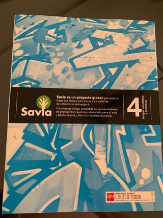 Libro de texto. Lengua castellana y literatura. 4