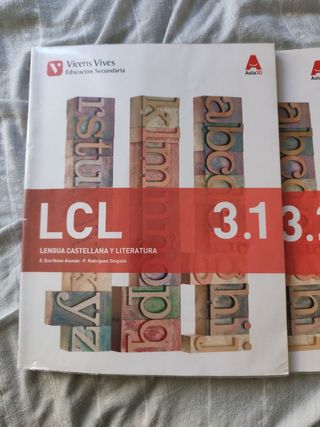 LCL 3 Trim (Lengua Castellana y Literatura ESO) Aula 3D