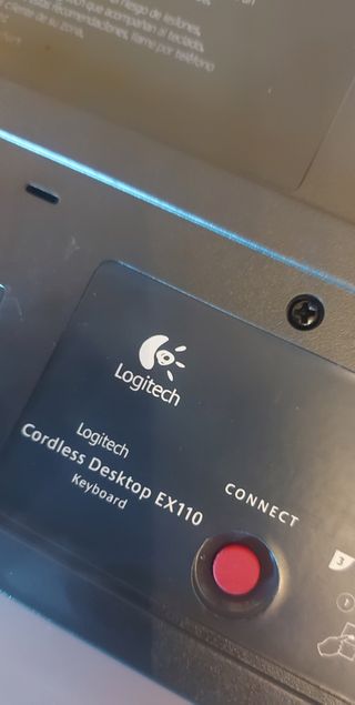 Teclado inalámbrico Logitech USB y Ps-2