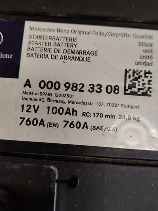 Batería de coche 